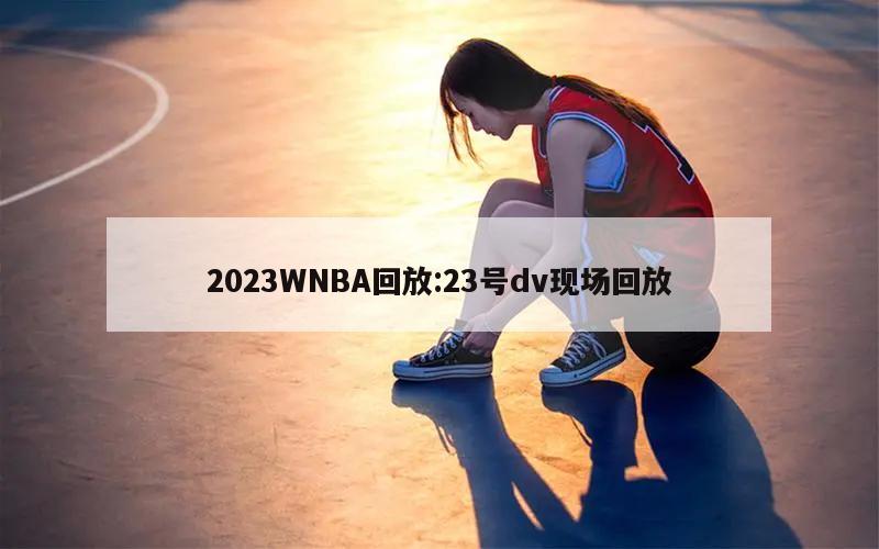 2023WNBA回放:23号dv现场回放